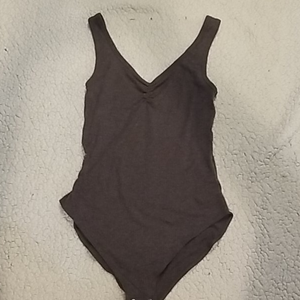 Dark grey bodysuit